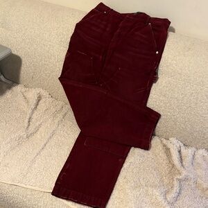 ERD Men's Burgundy Jeans